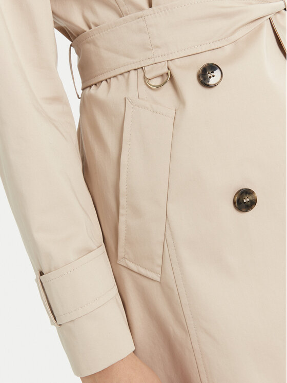 Marella Marella Tenchcoat Roseto 2513021021 Beige Regular Fit