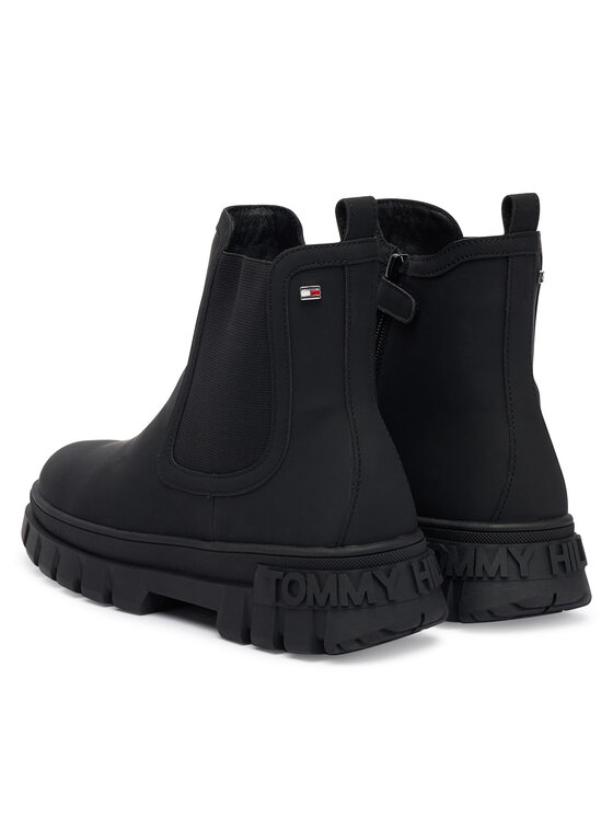 Tommy Hilfiger Tommy Hilfiger Īsie zābaki T3X5-34130-1355999 D Melns