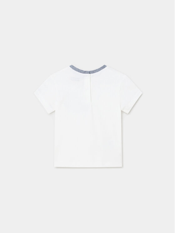 Mayoral Mayoral T-Shirt 1017 Bílá Regular Fit