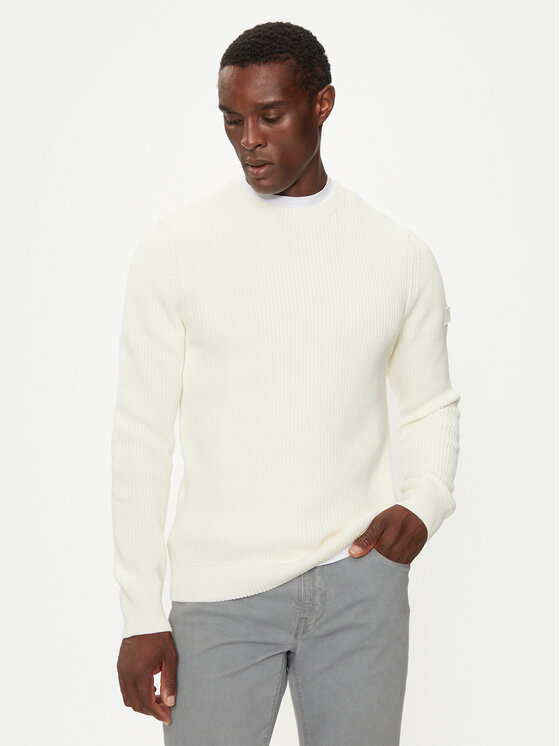 JOOP! Jeans JOOP! Jeans Πουλόβερ 15 JJK-13Haro 30042634 Εκρού Modern Fit