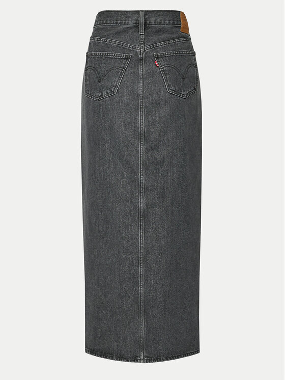 Levi's® Levi's® Spódnica jeansowa A7512-0003 Czarny Regular Fit