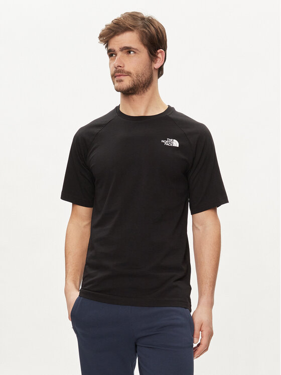 The North Face T-shirt NF0A87NU Crna Regular Fit