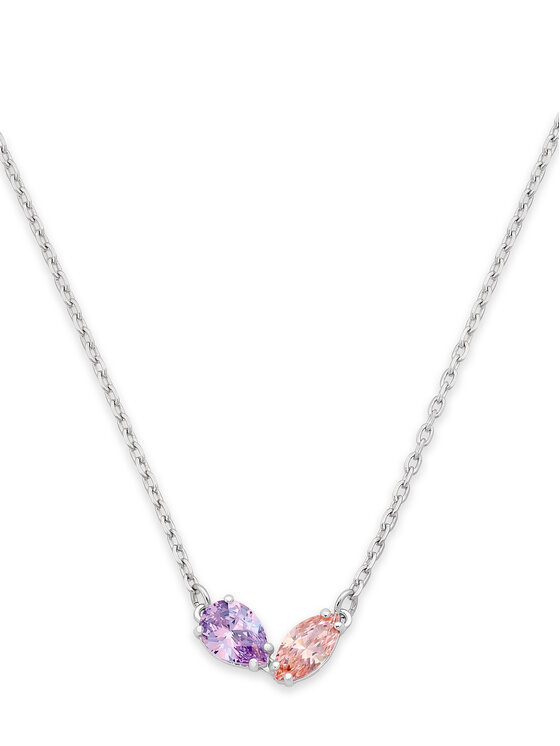 Swarovski Swarovski Set náušnice a náhrdelník 5746577 Stříbrná