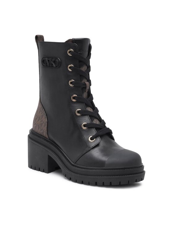 MICHAEL Michael Kors MICHAEL Michael Kors Členková obuv Hanley 40F3HYME5L Čierna
