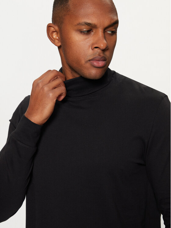 s.Oliver s.Oliver Rollkragenpullover 2153538 Schwarz Regular Fit
