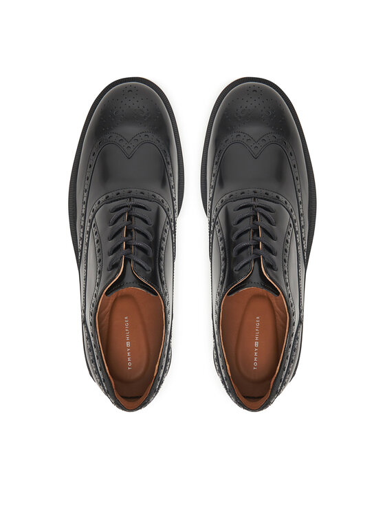 Tommy Hilfiger Tommy Hilfiger Halbschuhe Hilfiger Vogue FM0FM05766 Schwarz