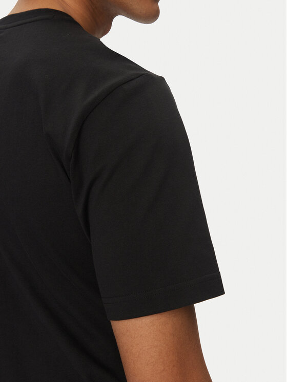 adidas adidas T-Shirt Future Icons 3 Bar Logo JI8770 Czarny Regular Fit
