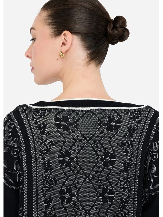 Liu Jo Liu Jo Maglione TF5141MS55N03N66 Nero Regular Fit