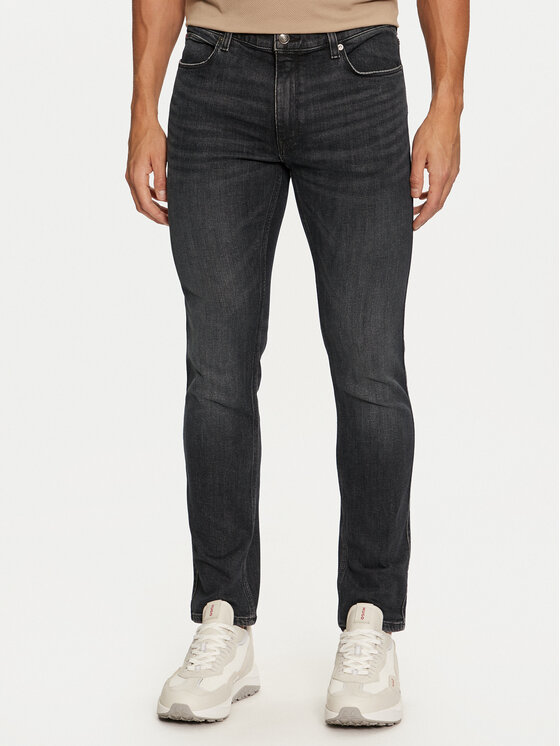 HUGO Hugo Jeansy 50522147 Tmavomodrá Slim Fit