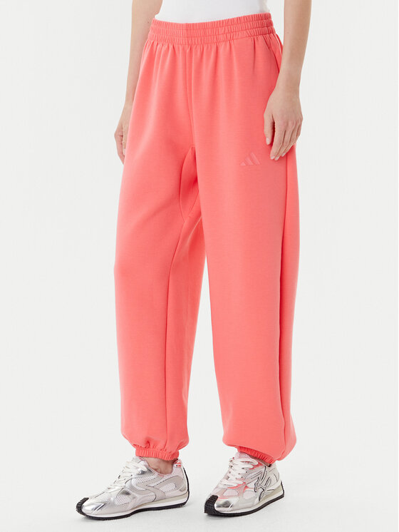 adidas adidas Pantaloni da tuta ALL SZN Soft Lux lKD9773 Corallo Loose Fit