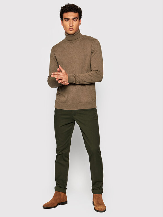 Selected Homme Selected Homme Golf Berg 16074684 Rjava Regular Fit