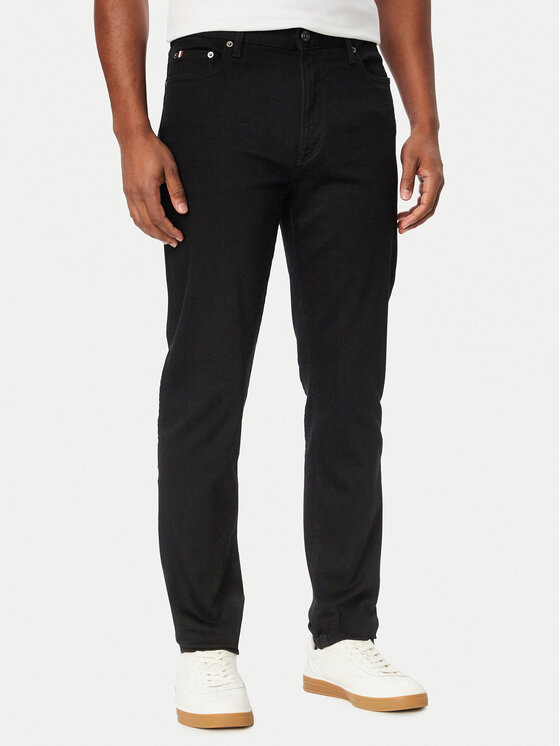Tommy Hilfiger Tommy Hilfiger Jeansy Bleecker MW0MW44919 Czarny Slim Fit