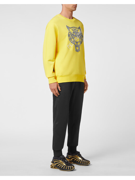 Plein Sport Plein Sport Longsleeve 1267 Giallo Regular Fit