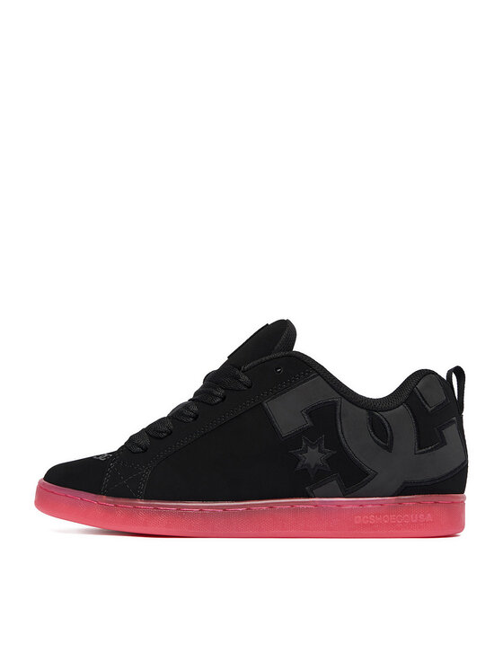 DC Shoes DC Shoes Sneakersy EO-COURT GRAFFIK LE DC02894001 Czarny