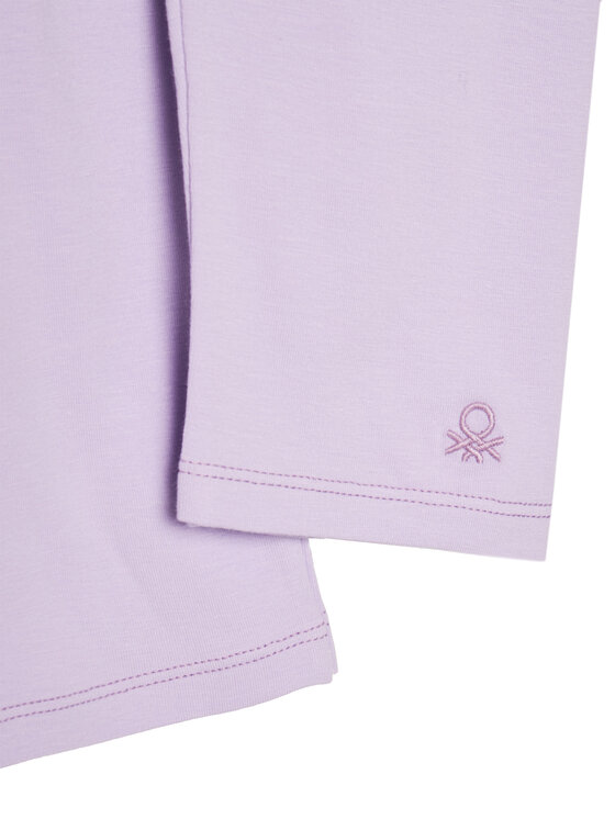 United Colors Of Benetton United Colors Of Benetton Legginsy 3MT1CF02J Fioletowy Slim Fit