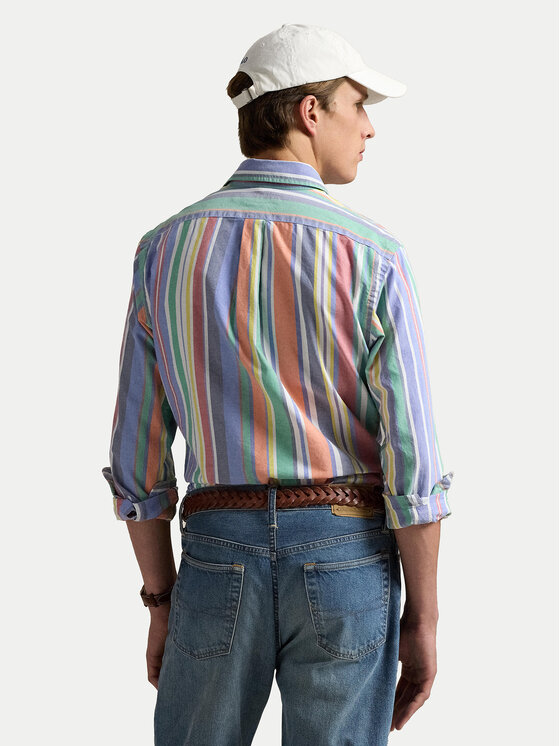 Polo Ralph Lauren Polo Ralph Lauren Koszula 710968964001 Kolorowy Custom Fit