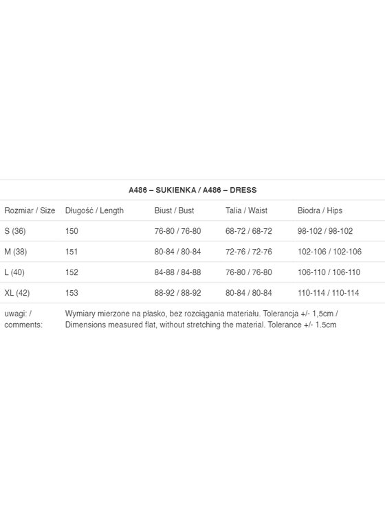 Awama Awama Večerní šaty A486 Černá Basic Fit