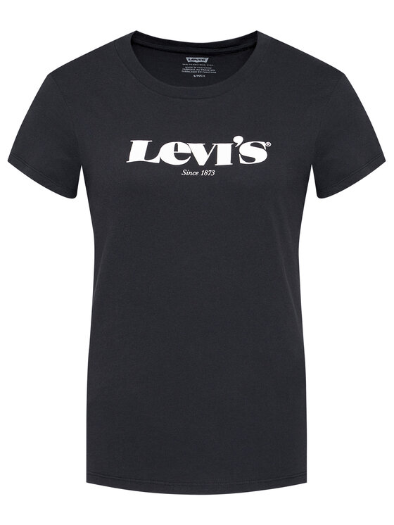 Levi's® Levi's® T-Shirt The Perfect Tee 17369 Czarny Regular Fit