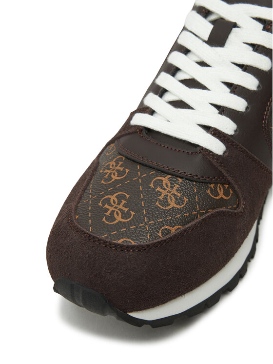 Guess Guess Sneakersy FMPARO ELL12 Brązowy