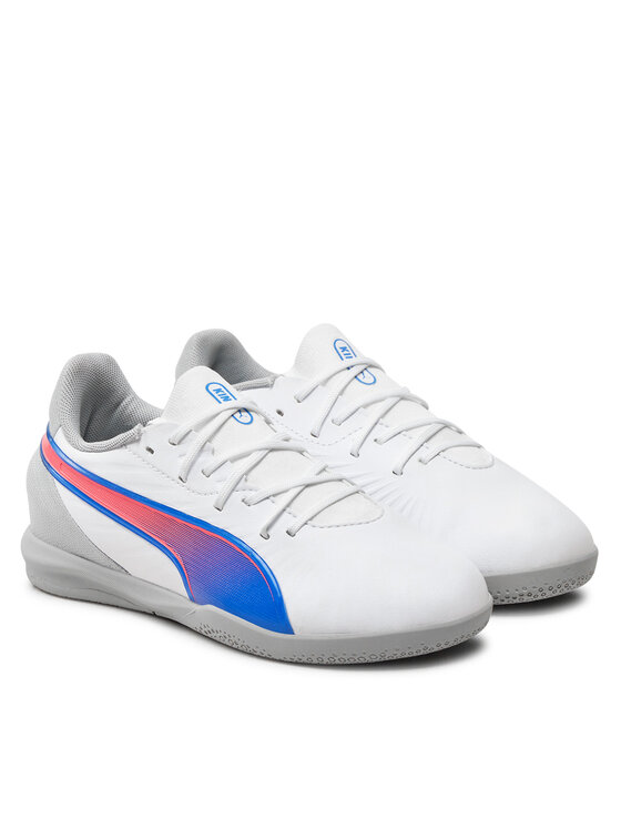 Puma Puma Ghete pentru fotbal KING MATCH IT Jr 108051 Alb
