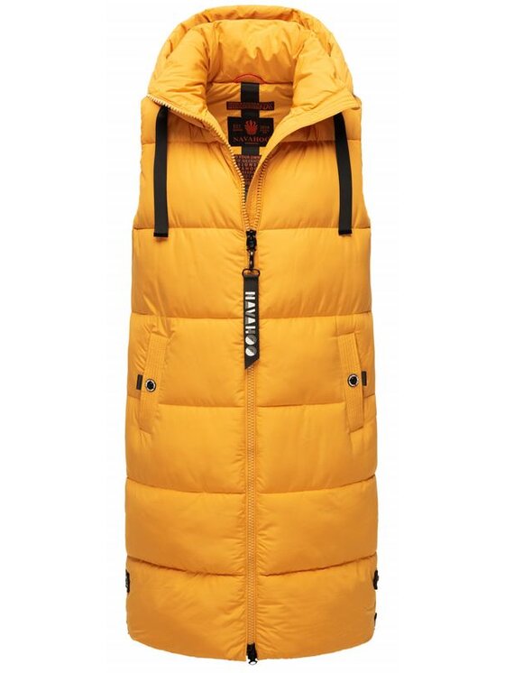 Navahoo Navahoo Bezrękawnik Schnuffelchen Żółty Casual Fit