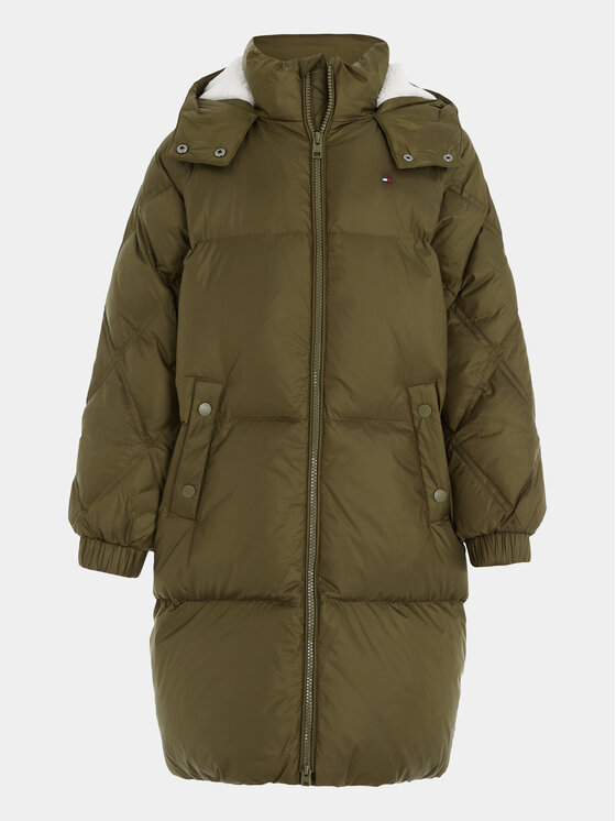 Tommy Hilfiger Tommy Hilfiger Pernata jakna KG0KG07545 Zelena Regular Fit