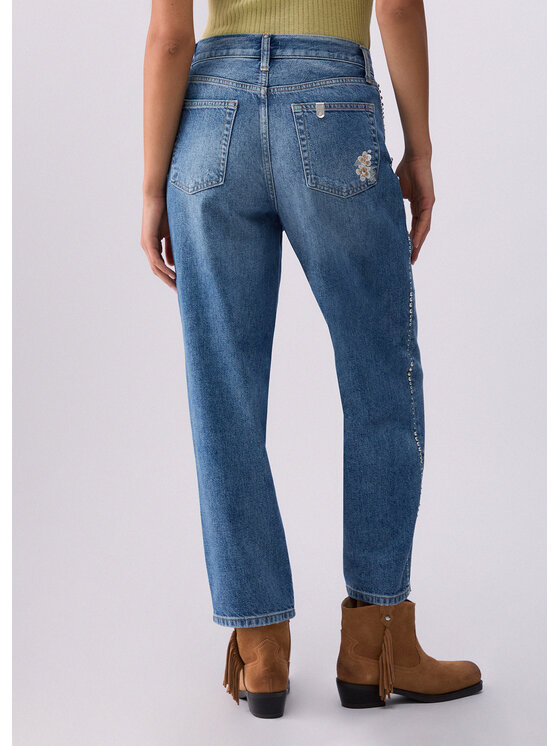 Liu Jo Liu Jo Jeansy UA6196D485478997 Fioletowy Regular Fit