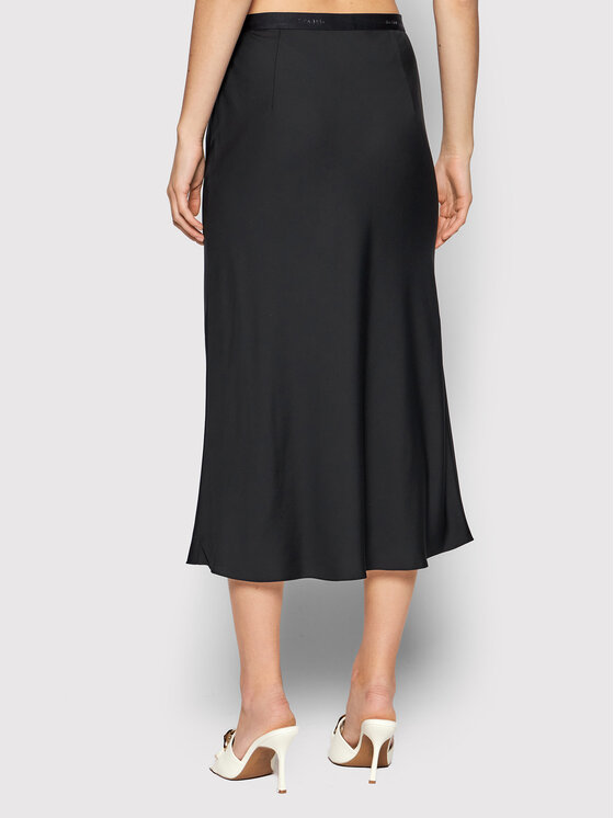 Gonna midi Bias K20K203514 Nero Regular Fit