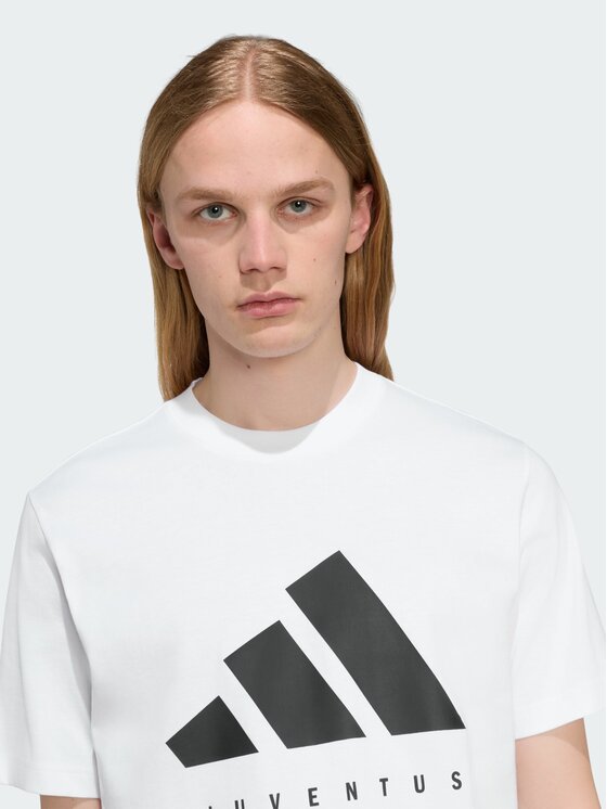 adidas adidas Koszulka techniczna 169729 Biały Regular Fit