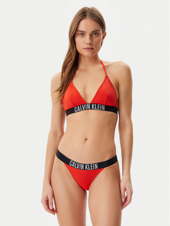 Calvin Klein Swimwear Calvin Klein Swimwear Spodní část bikin KW0KW02857 Červená