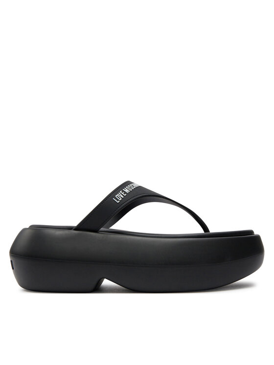 LOVE MOSCHINO LOVE MOSCHINO В'єтнамки JA28097I0II39000 Чорний