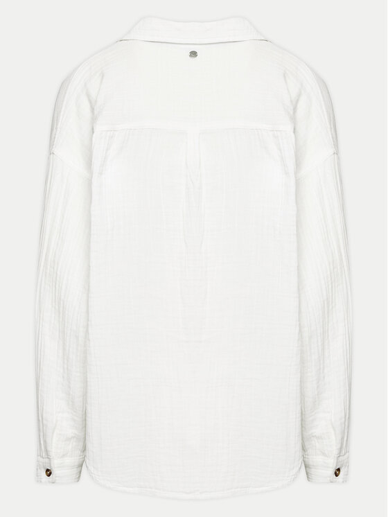 Roxy Roxy Särk Morning Time ERJWT03613 Valge Regular Fit