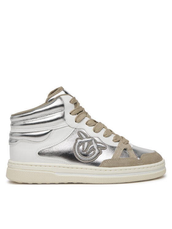 PINKO PINKO Sneakersy Mandy 02 SS0051 P040 Strieborná