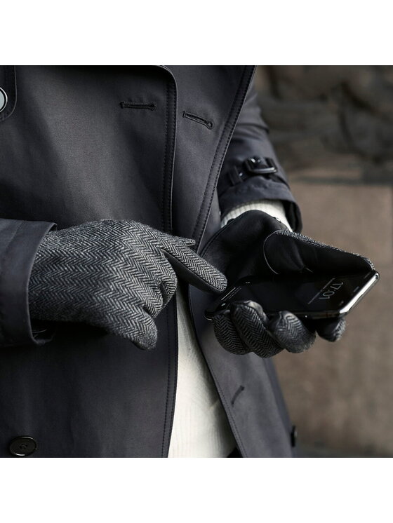 napo gloves napo gloves Rękawiczki Męskie napoGENT (czarny/szary) XL Szary