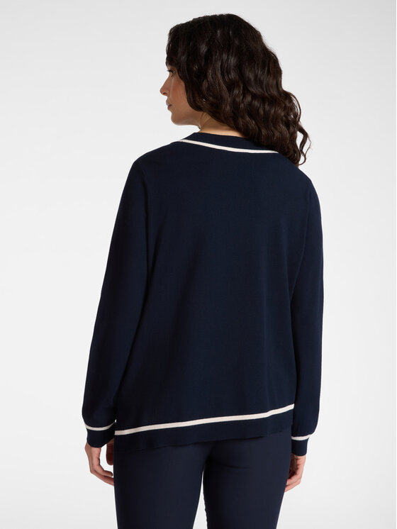 Elena Mirò Elena Mirò Sweter M566Z000707N0A1 Niebieski A-Line Fit