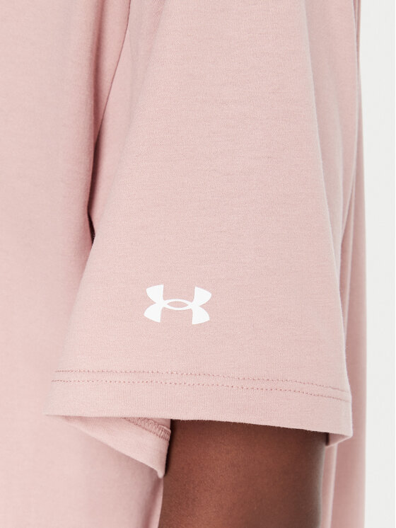 Under Armour Under Armour Тишърт Ua Rival Campus 6007883 Розов Oversize