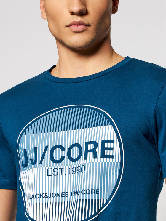 T-shirt Booster 12188601 Blu scuro Slim Fit