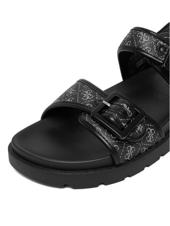 Guess Guess Sandali CEO-BS6702-02(V)CH Črna