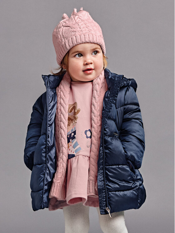 Completo cappello, sciarpa e guanti 10281 Rosa