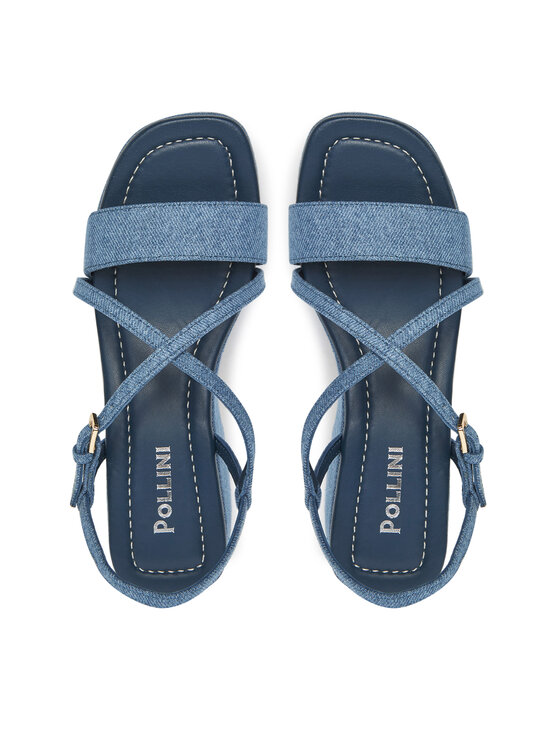 Pollini Pollini Sandály SA16318I0MTQ0707 Modrá
