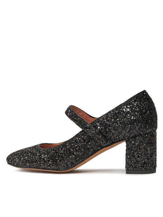Balagan Balagan Buty Dora na wysokim obcasie Czarny