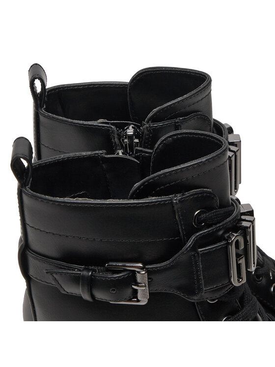 Guess Guess Šnurovacia obuv Vaires FLTSOM ELE10 Čierna