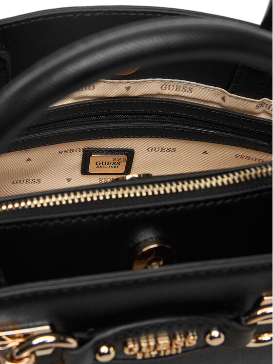 Guess Guess Дамска чанта Mimina HWBG80 15060 Черен