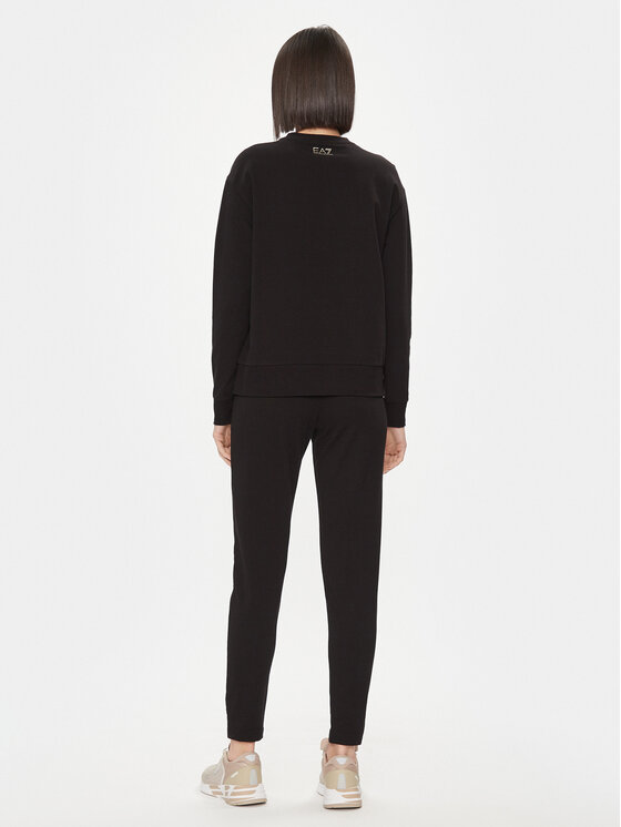 EA7 Emporio Armani EA7 Emporio Armani Treniņtērps 8NTV54 TJTXZ 0200 Melns Regular Fit