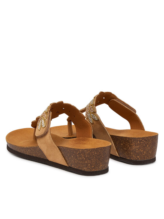 Scholl Scholl Varbavahesandaalid Otranto Flip-Flop MF00695 Pruun