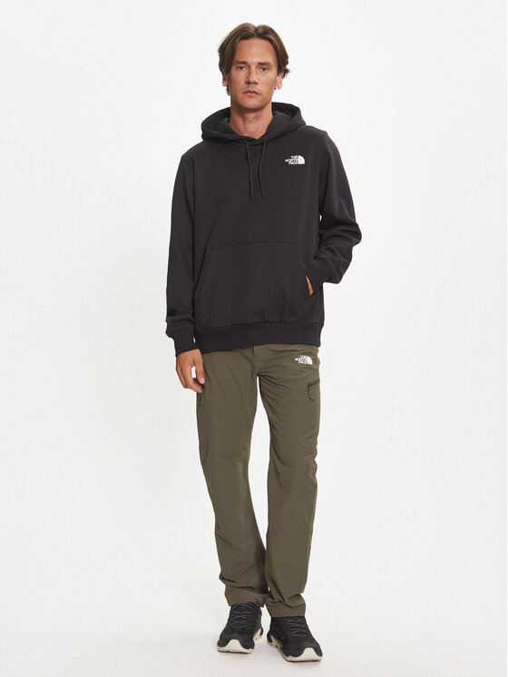 The North Face The North Face Bluză Simple Dome NF0A89FC Negru Regular Fit