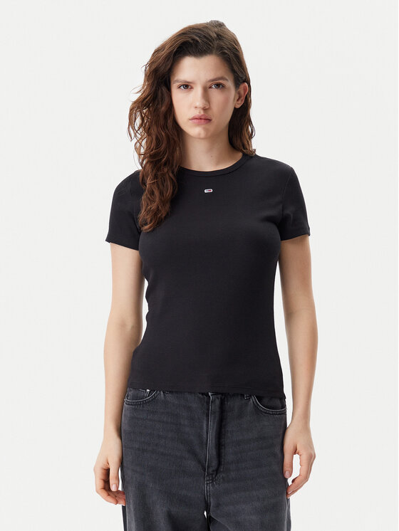Tommy Jeans Tommy Jeans Set dveh majic DW0DW21430 Pisana Slim Fit