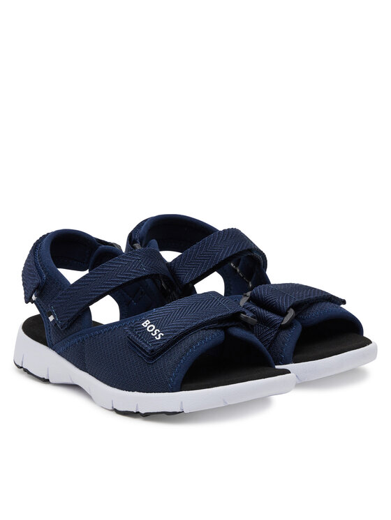 BOSS BOSS Sandales J51654 S Tumši zils
