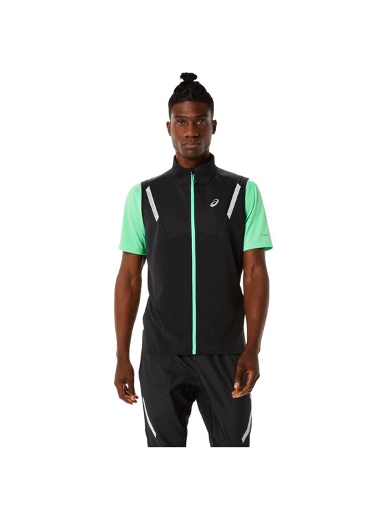Asics Asics Kamizelka ASICS Lite-Show Vest Czarny Regular Fit