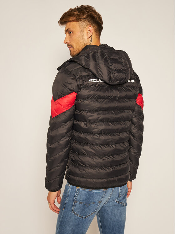 Puma Puma Зимно яке Scuderia Ferrari Race MCS 597943 Черен Regular Fit